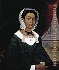 Famous Wife Paintings - wife of a Boston clothing merchant